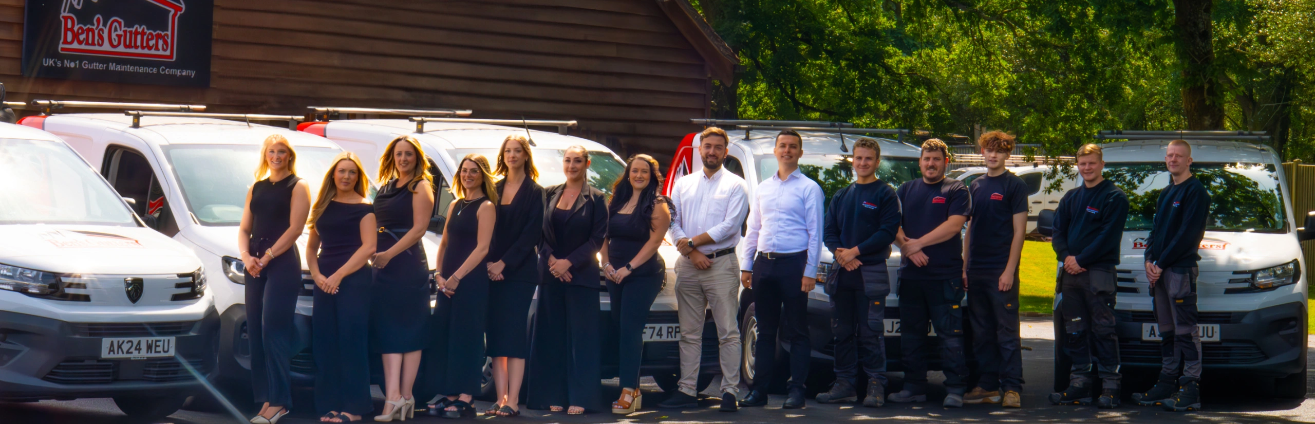 Meet our team for gutter cleaning in West Midlands